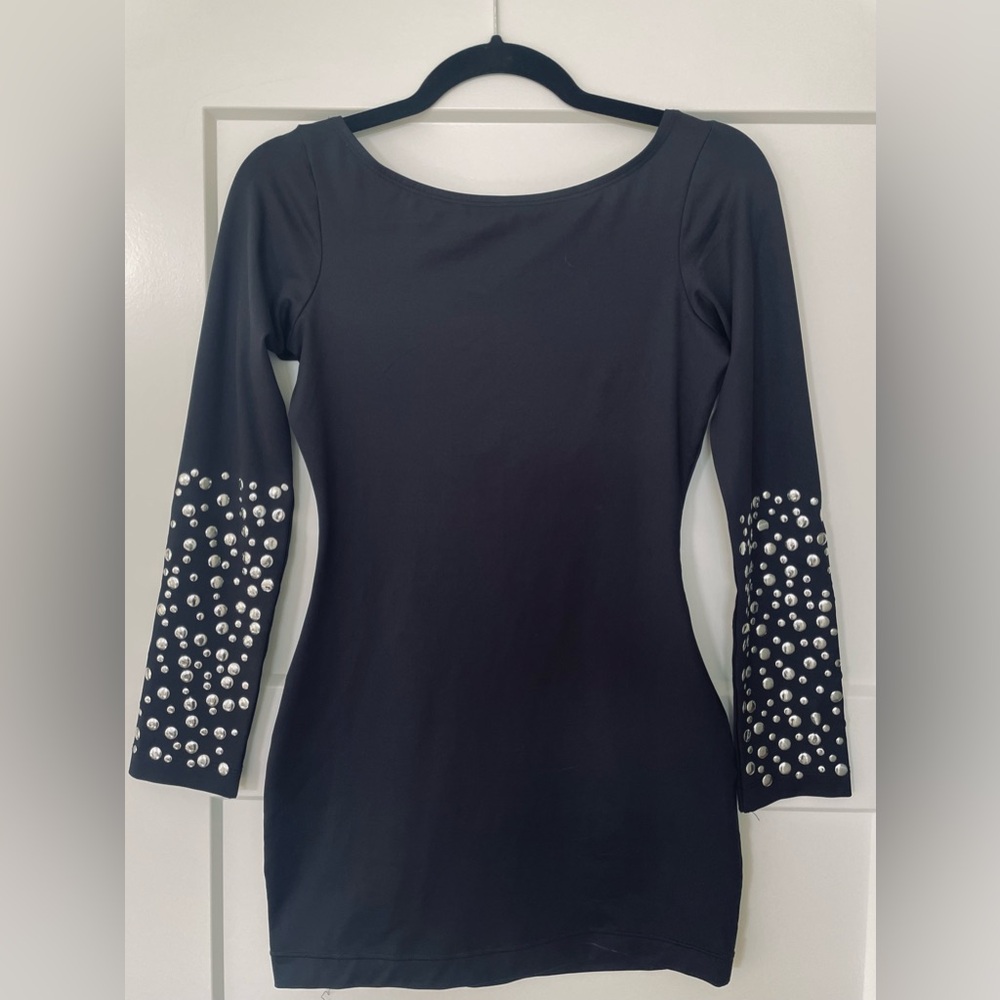 Open-back Mini Dress